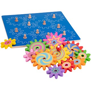 New Classic Toys - Puzzel met Roterende Tandwielen